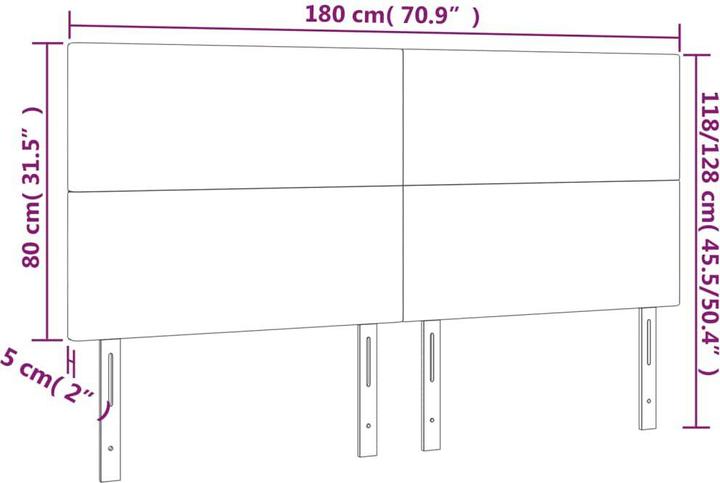 Immagine prodotto VidaXL Roberto (180 x 5 x 128 cm)