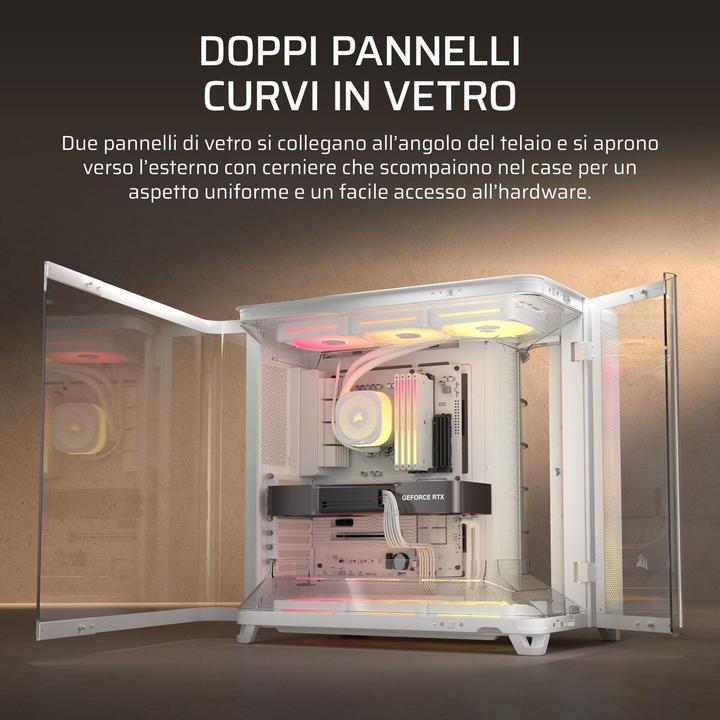 Actual product image Corsair AIR 5400 LX-R RGB LINK (ATX, mATX, E-ATX, Mini-ITX)