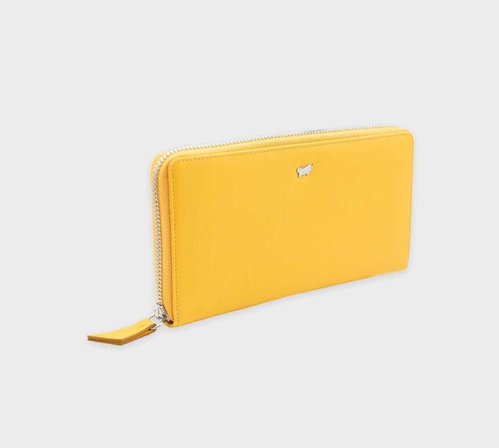 Actual product image Braun Büffel Joy wallet RFID protection leather 19 cm