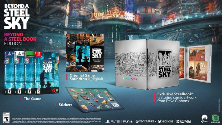 Image du produit Microids Beyond a Steel Sky (PS4, FR, IT)