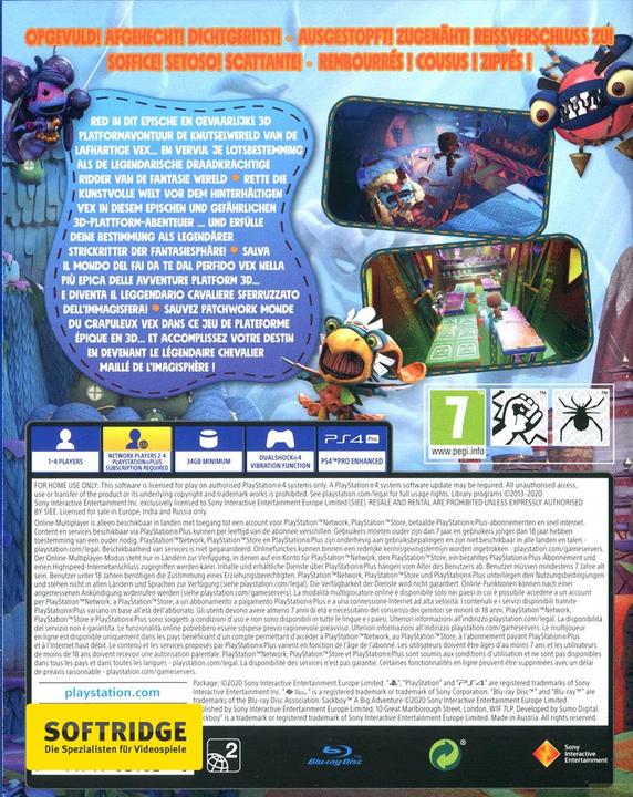 Image du produit Sony Sackboy : une grande aventure (PS4, DE, FR, IT)