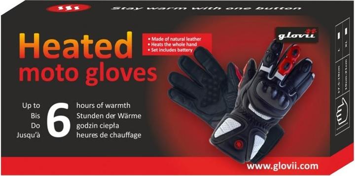 Productafbeelding Glovii Verwarmde motorhandschoenen GDB (L)