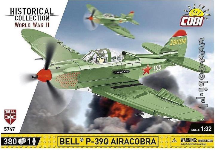 Produktbild Cobi 5747 - 380 PCS HC WWII /5747/ BELL P-39Q AIRACOBRA SOVI