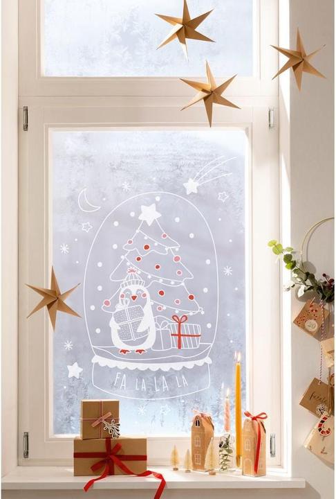 Produktbild Folia Fensterbilder-Vorlagen "COSY WINTER", inkl. Kreide