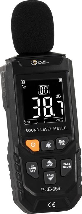 PCE Instruments Schallpegel-Messgerät PCE-354 30 - 130 dB 20 Hz (min)