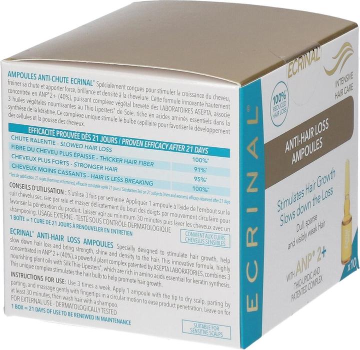 Produktbild Ecrinal Ampullen gegen Haarausfall (50 ml)