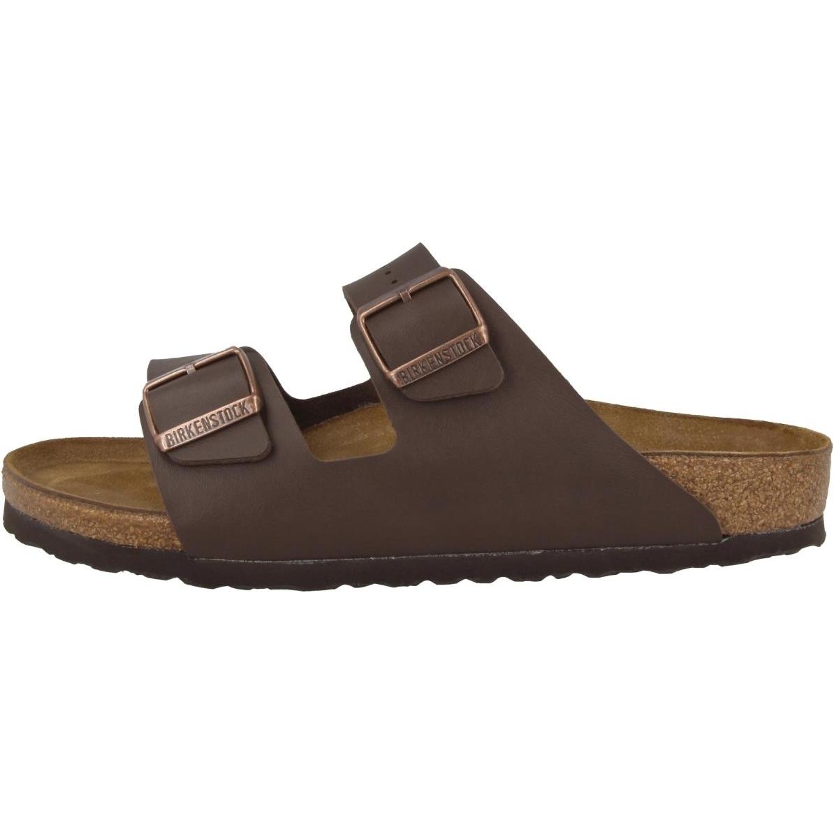 Birkenstock, Unisex, Sandalen, Arizona Birko-Flor schmal, Braun, (42)