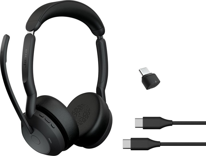 Actual product image Jabra Evolve2 55 UC Stereo USBC (Wireless, USB-C)