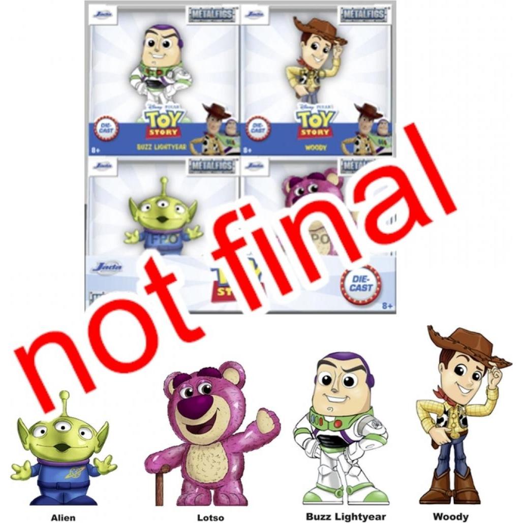 Jada Figure di Toy Story da 2,5", ondata 1