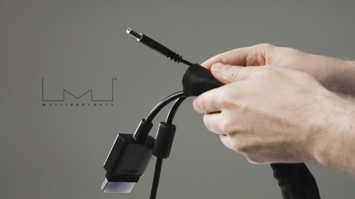 Image du produit Multibrackets M Universal Cable Sock Self Wrapping Noir (2500 cm)