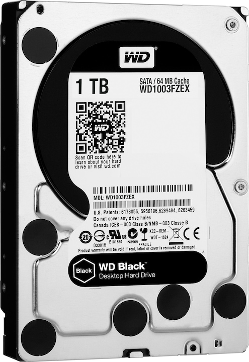 Immagine prodotto WD Nero (1 TB, 3.5", CMR)