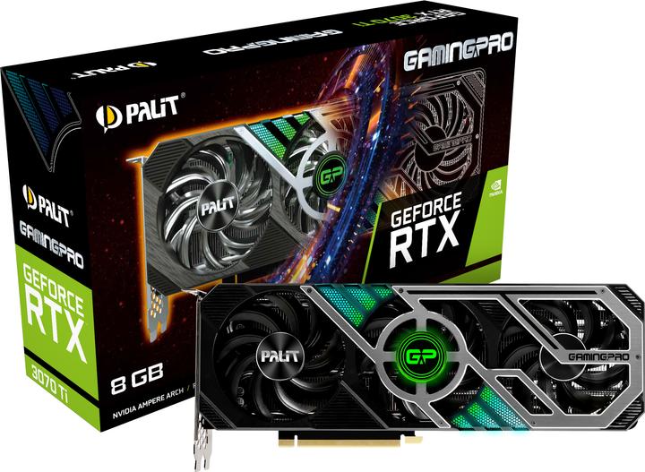 Actual product image Palit nVidia GeForce RTX 3070 Ti GDDR6X (8 GB)