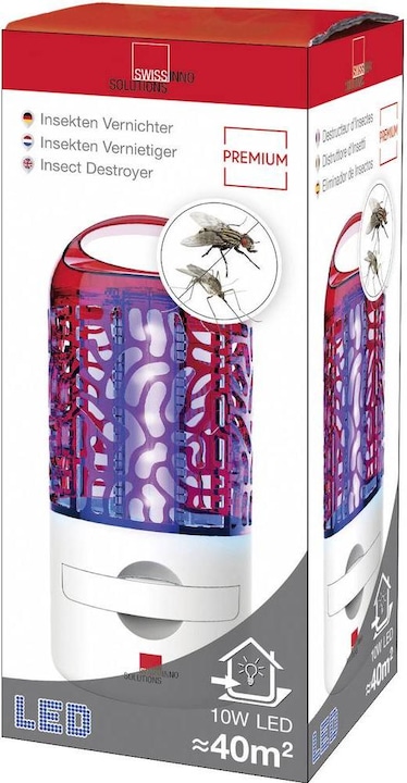 Actual product image Swissinno Top Insekten-Falle 10 Watt LED