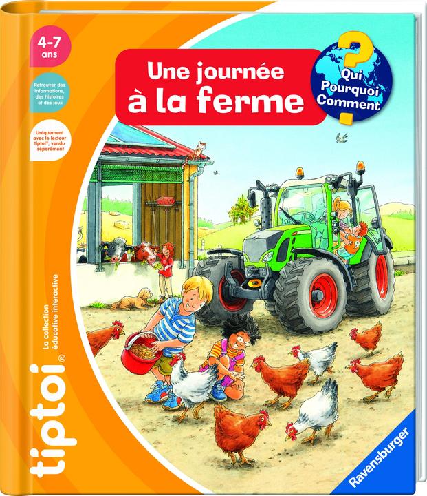 Immagine prodotto tiptoi Une journée à la ferme (Francese, Frisona inca, 2023)