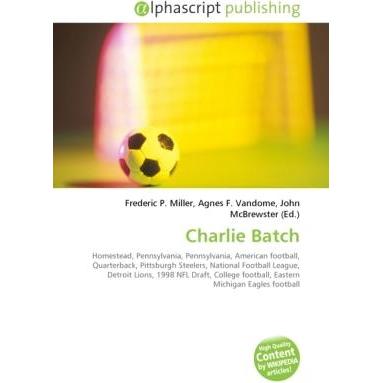 Charlie Batch, Fachbücher