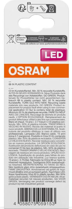 Immagine prodotto Osram Bastone a stella a led (E27, 806 lm, 1 x)