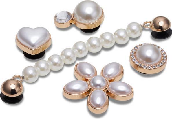 Actual product image Crocs Dainty Pearl Jewelry/5 Pack (One size)