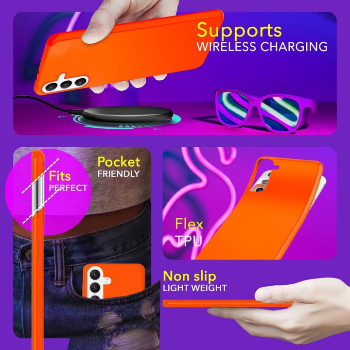 Productafbeelding Nalia Neon Silicone Mouw (Samsung Galaxy S24)