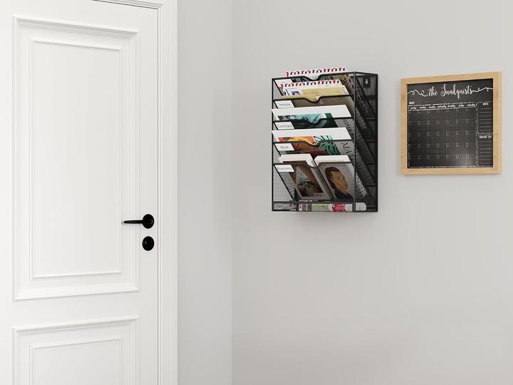 Actual product image EasyPAG Zeitschriftenhalter mit 6 Fächern (32 x 10.30 x 40.50 cm)