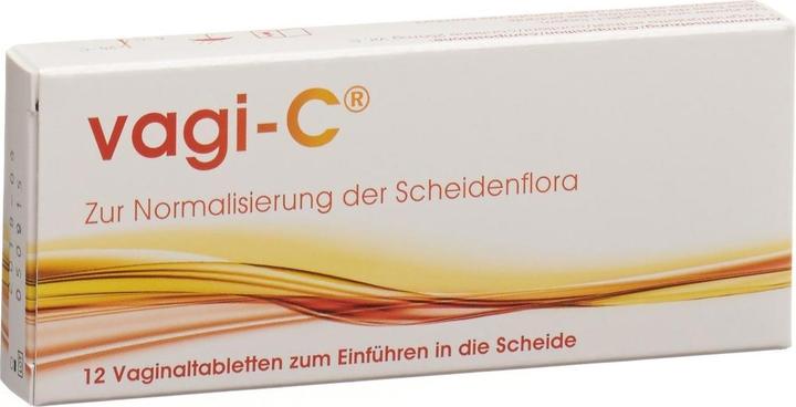 Actual product image Vagi-C Vaginal tablets (Vaginal suppositories)
