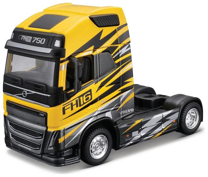 Produktbild Bburago Diecast 1:43 Street Fire Haulers Custom Cabs Volvo FH16 Yellow Ages 3+ 18-32205