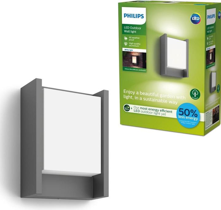 Actual product image Philips ARBOUR WALL AN 3.8W 30K HV UE (800 lm)