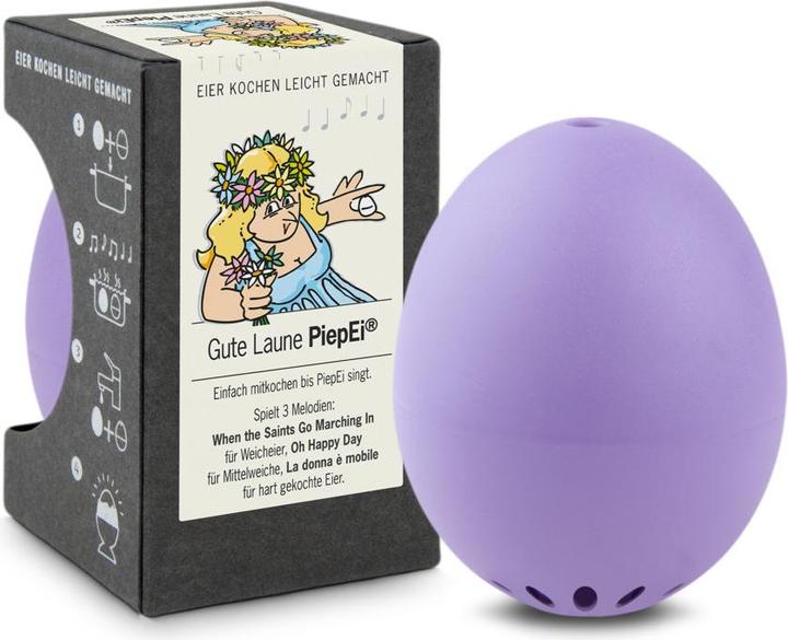 Image du produit PiepEi Singende Eieruhr Gute Laune lila
