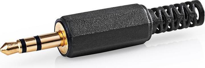 Image du produit Nedis Connecteur audio | droit | plug | plaqué or | à souder | diamètre d'entrée du câble : 4,0 mm | P