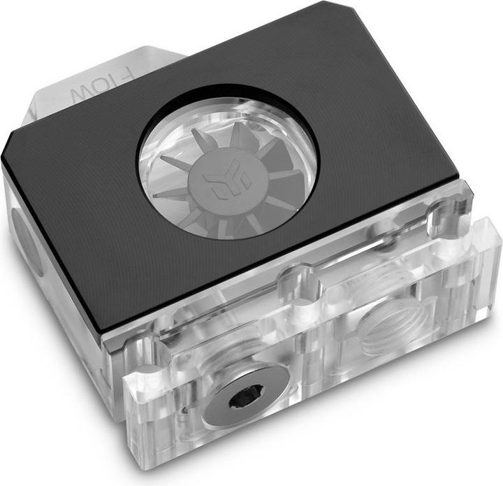 Actual product image EKWB EK Quantum Scalar Flowmeter Top-To-Bottom D-RGB