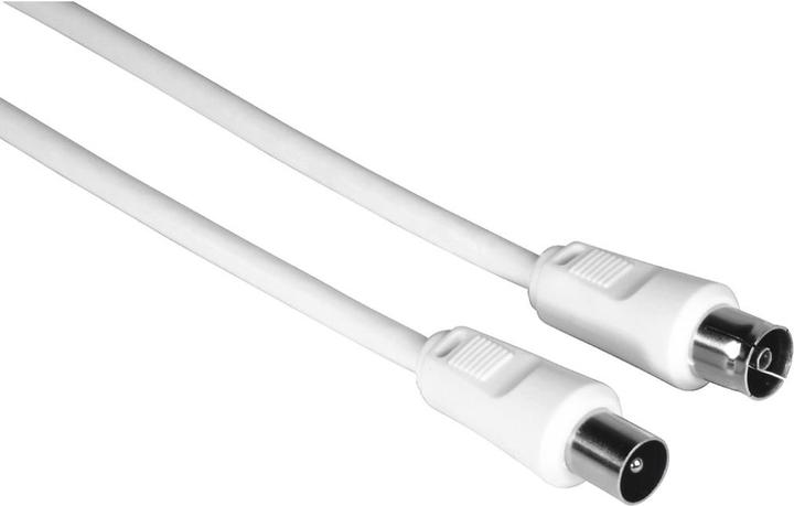 Actual product image Hama Coax plug - coax coupling (75 dB, Antenna cable)