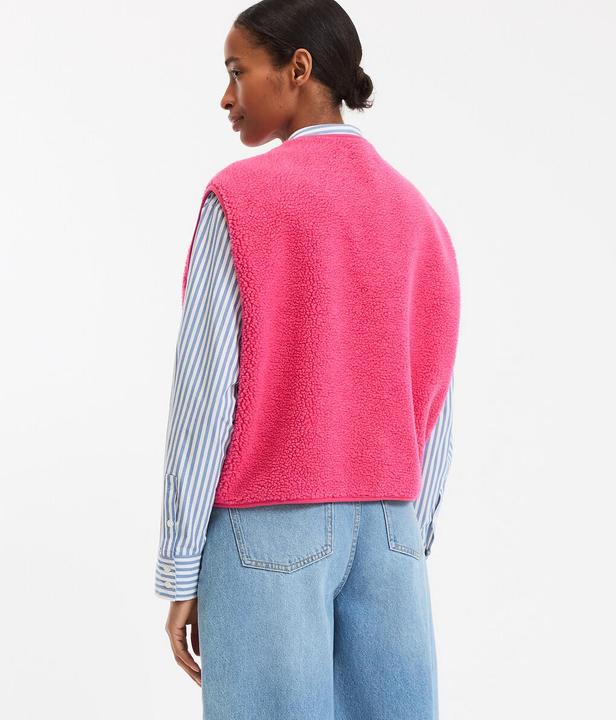 Produktbild La Redoute Collections Ärmellose Oversize-Weste aus Sherpa (M, L)