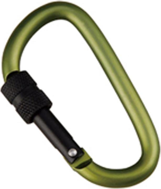 Produktbild Munkees D-Shape Carabiner w. Screw Lock 8x80mm