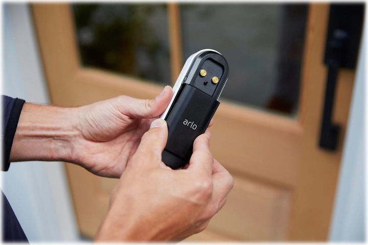 Actual product image Arlo Essential Wire-Free Doorbell, black (Wireless)