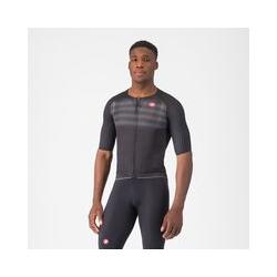 Castelli, Herren, Velotrikot, Aero Race 8S Jersey (XL), Grau, XL