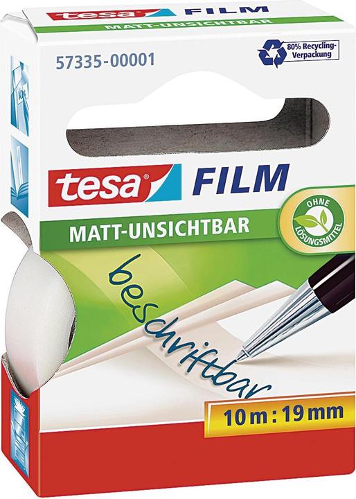 Produktbild tesa 1x tesafilm INVISIBLE, matt-unsichtbar, alterungsbeständig und reissfest (19 mm)