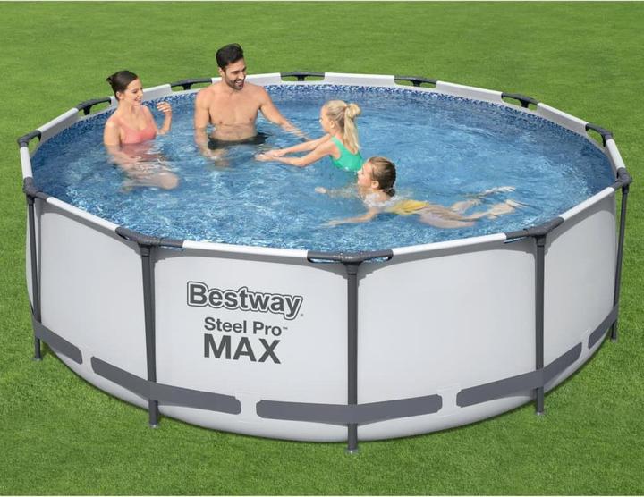 Produktbild Bestway Steel Pro MAX Swimmingpool-Set 366x100 cm (366 x 100 cm)