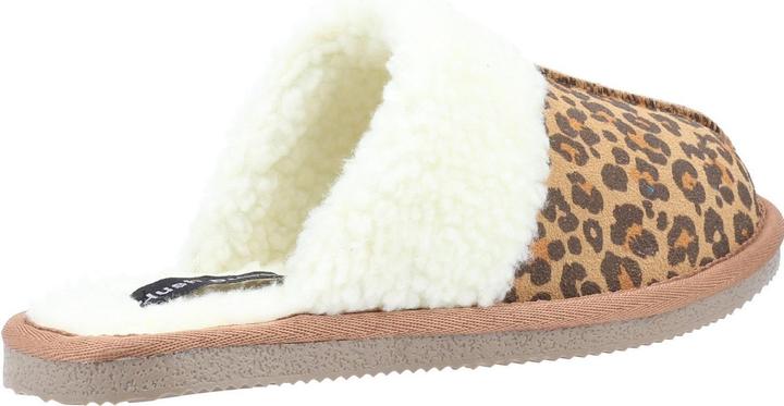Actual product image Hush Puppies Arianna leo pattern suede slippers (42)