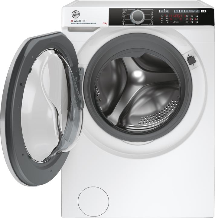 Produktbild Hoover H-WASH 500 HWE 413AMBS/1-S Frontlader-Waschmaschine 13 kg 1400 U/min A Weiss (13 kg, Links)