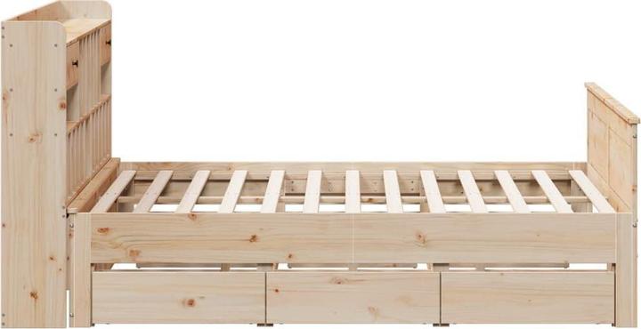 Produktbild vidaXL Bett mit Regal (180 x 200 cm)