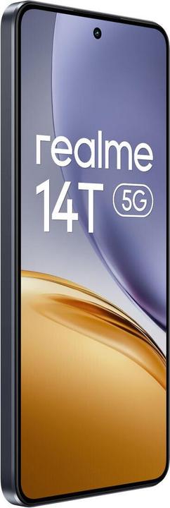 Actual product image realme 14T (256 GB, Obsidian Black, 6.67", Dual SIM, 5G)