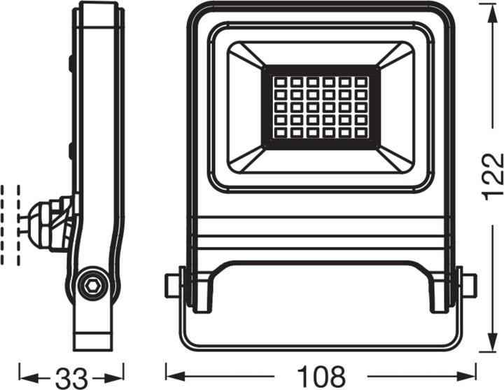 Immagine prodotto Ledvance OSRAM LED Aussenleuchte ENDURA Flood Cool White PCR Neutralweiss 4099854486067 (1800 lm, IP65)