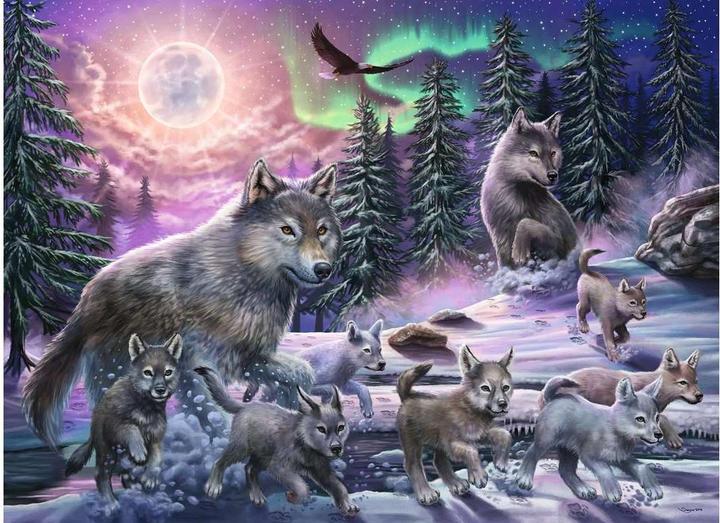 Produktbild Ravensburger Nordische Wölfe (150 Teile)