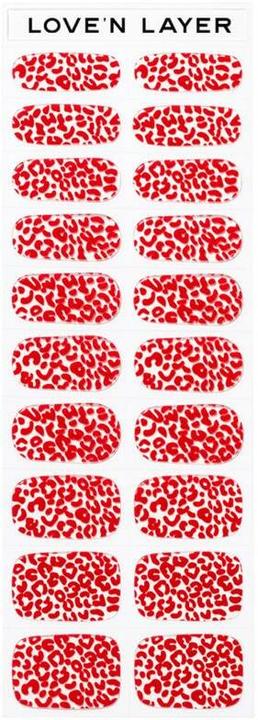 Produktbild Love'n Layer - Leo Grape Red (Grape Red, Gel-Effekt Nagellack)