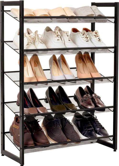 Immagine prodotto Songmics Scarpiera nera 74,0 x 30,7 x 104,0 cm (74 x 30.70 x 104 cm)