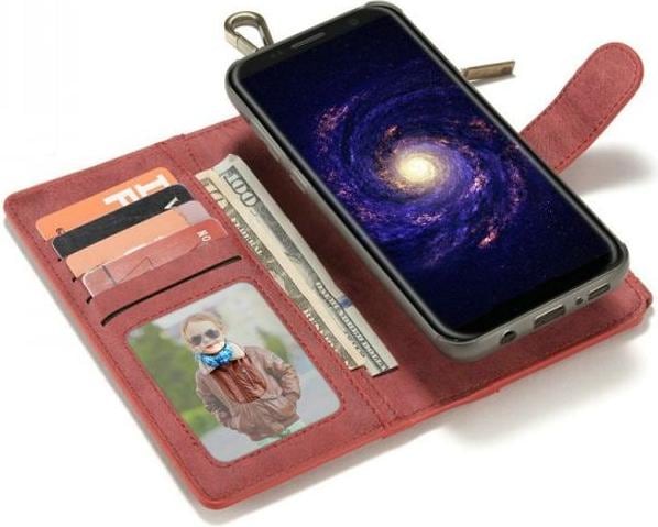 Produktbild Caseme Schlankes Leder Etui mit Portemonnaie (Samsung Galaxy S8+)