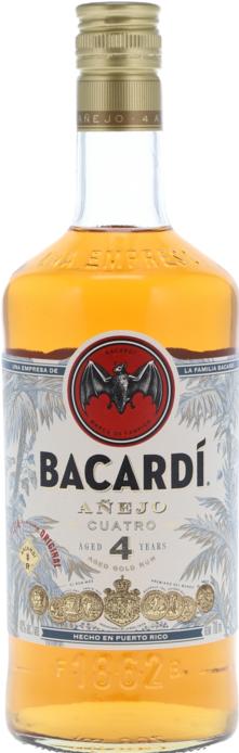 Immagine prodotto Bacardi Añejo 4 (1 x 70 cl)