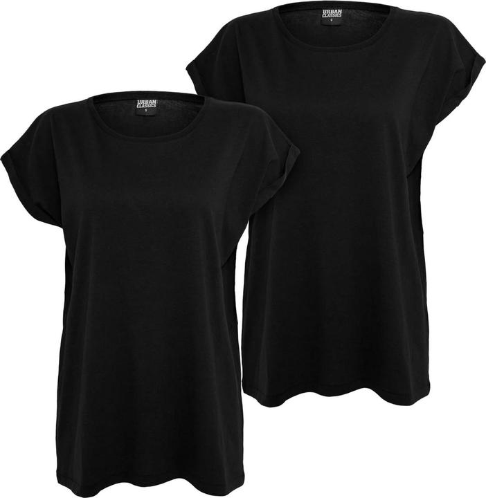 Produktbild Urban Classics TShirt Überschnittene Schulter (2erPack) (S)