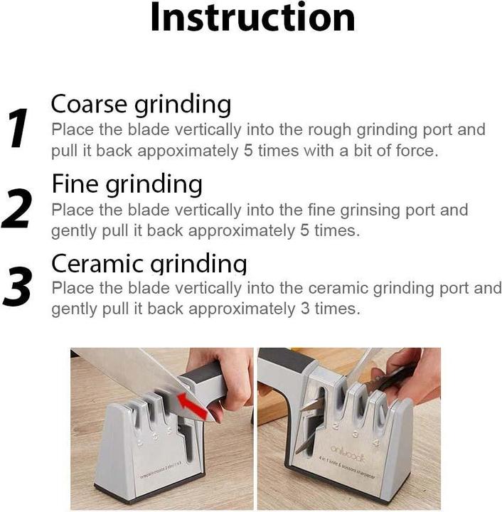Produktbild JTI Messerschärfer für Küchenmesser und Scheren