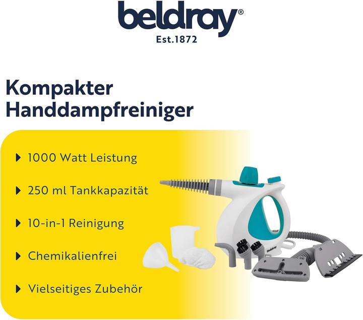 Produktbild Beldray Handdampfreiniger (3 Bar, 1000 W)