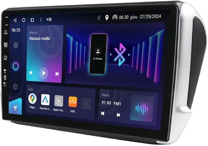 Produktbild Phonocar MediaStation 10.1" DAB+ für Peugeot (Android Auto, Apple Carplay)